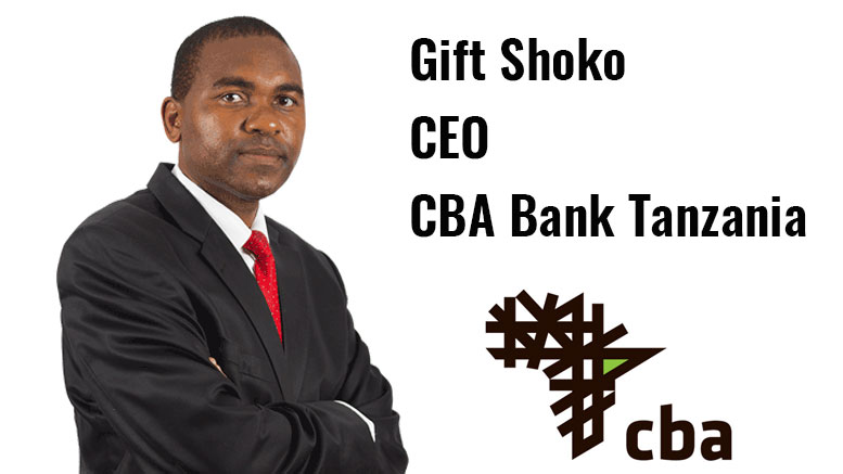 Gift Shoko CEO CBA Bank Tanzania