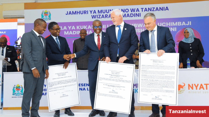 Licenses for Mineral Sands Mining in Handeni and Metal Refining in Kahama