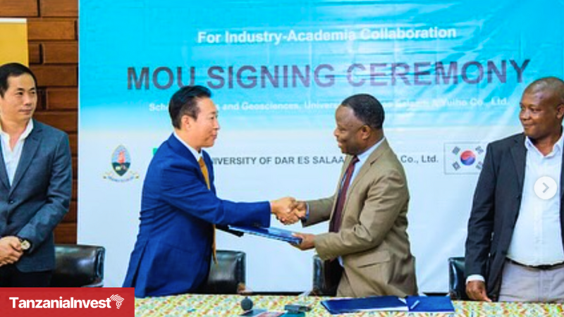 UDSM MOU Koea Yulho Mineral Lab