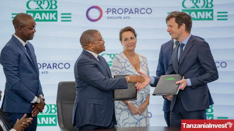 Proparco CRDB MSME financing Tanzania