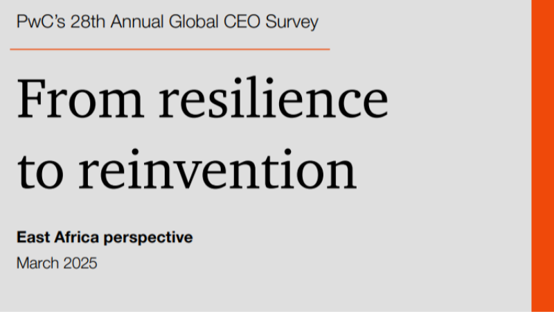 PwC CEO Survey East Africa 2025