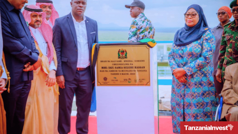 Same-Mwanga-Korogwe Water Project inauguration