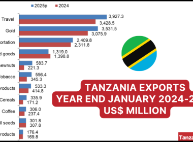 Tanzania Exports Year End January 2025