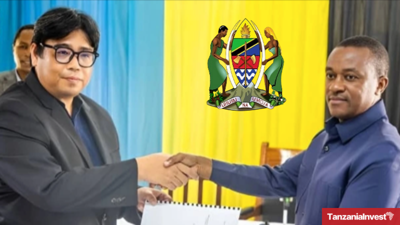 Tanzania Ministry Mineral Thailand Sunset Gem Company MOU
