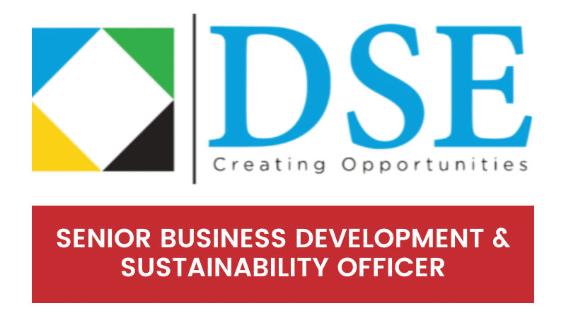 Senior Business Development & Sustainability Officer DSE Tanzania