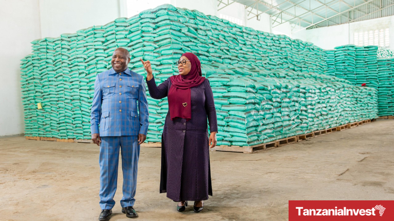 Tanzania ITRACOM Fertilizers plant Samia Suluhu Hassan