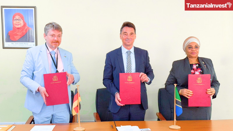 Germany water grant Tanzania 2025 signing