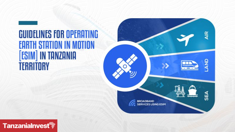 Tanzania Earth Stations in Motion (ESIM) guidelines