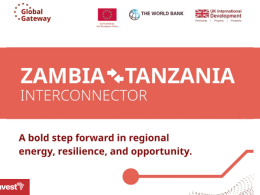 Tanzania - Zambia Interconnector