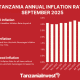 TANZANIA ANNUAL INFLATION RATE SEPTEMBER 2025